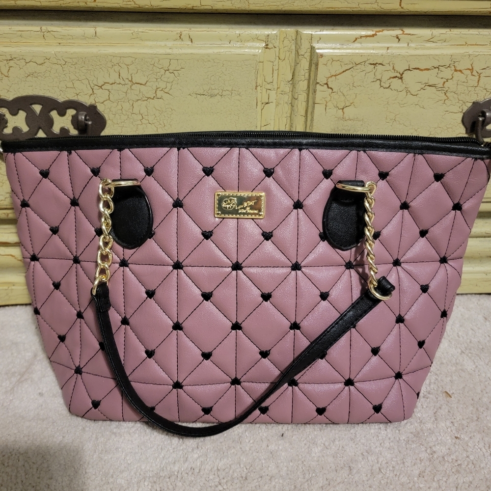 Betsey Johnson Heart Pront Handbag